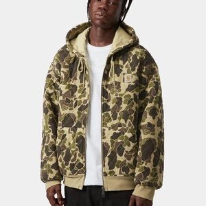 Carhartt Men's Camo Hooded Jacket XL New